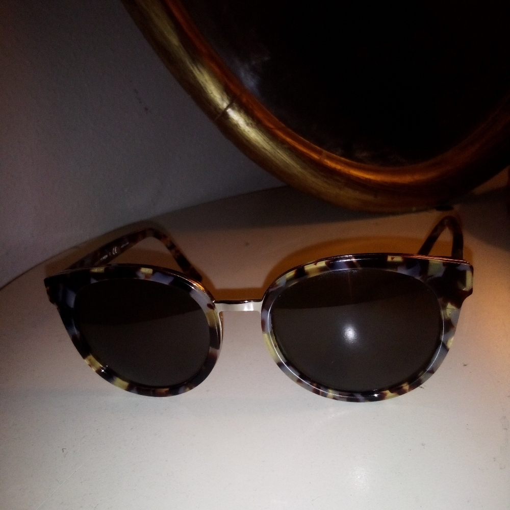Tory Burch TY7062 16238G woman's RX round tortoiseshell sunglasses